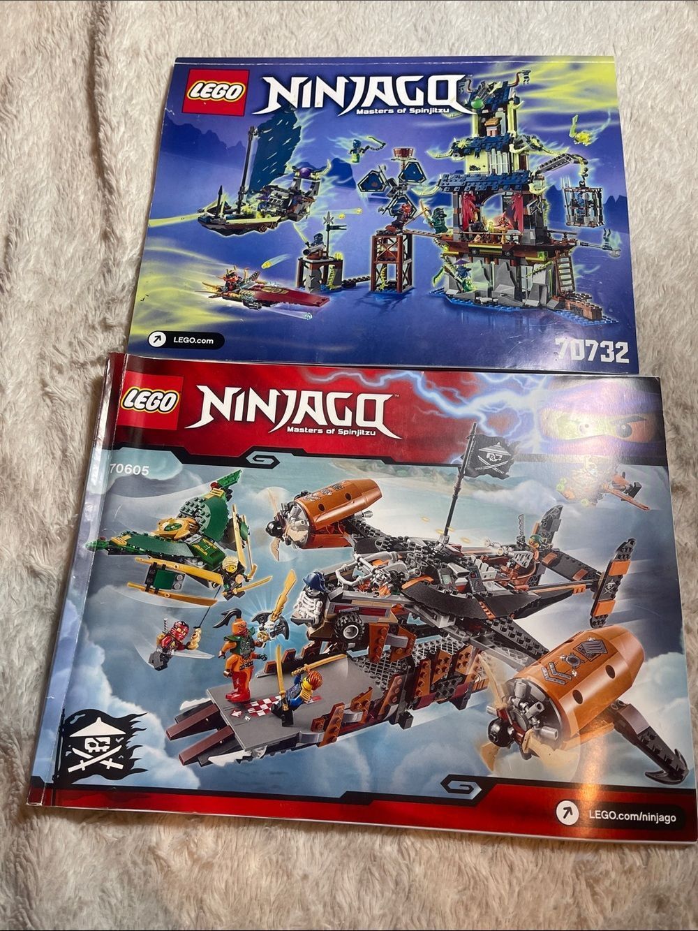 Lego Ninjago Building Set manuals